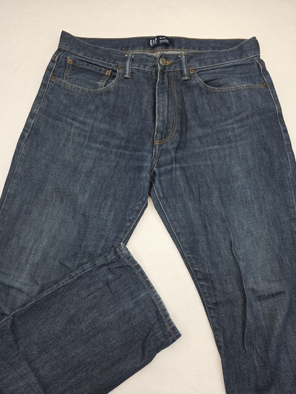 Gap Men's Classic Dark Blue Jeans Size 32x32 Straight D-3907